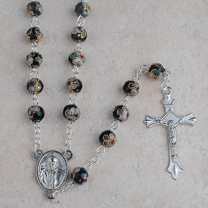 ,Cloisonne beads rosary